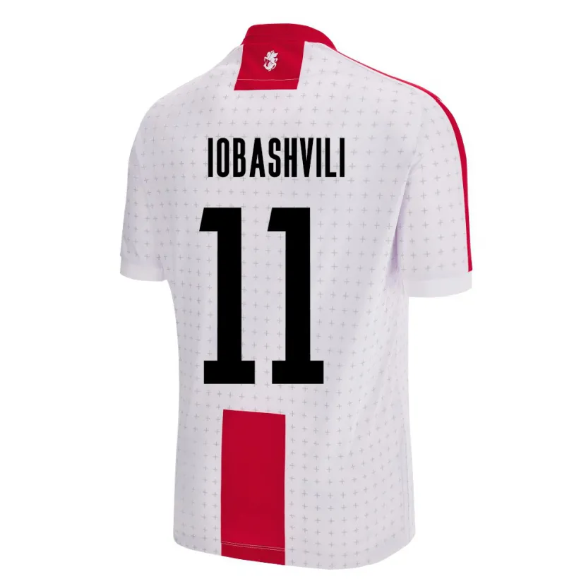 Danxen Kid Georgia Jaduli Iobashvili #11 White Home Jersey 24-26 T-Shirt