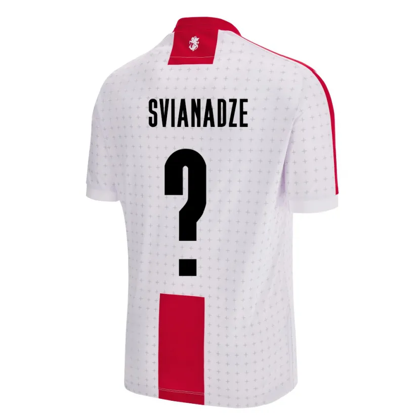 Danxen Kid Georgia Sulkhan Svianadze #0 White Home Jersey 24-26 T-Shirt