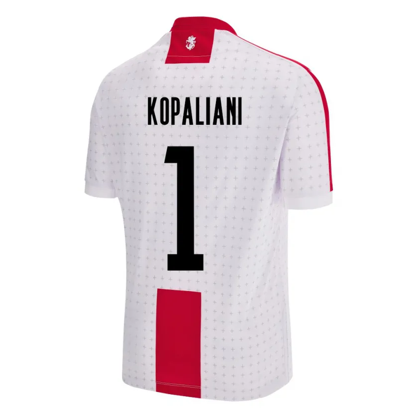 Danxen Kid Georgia Soso Kopaliani #1 White Home Jersey 24-26 T-Shirt