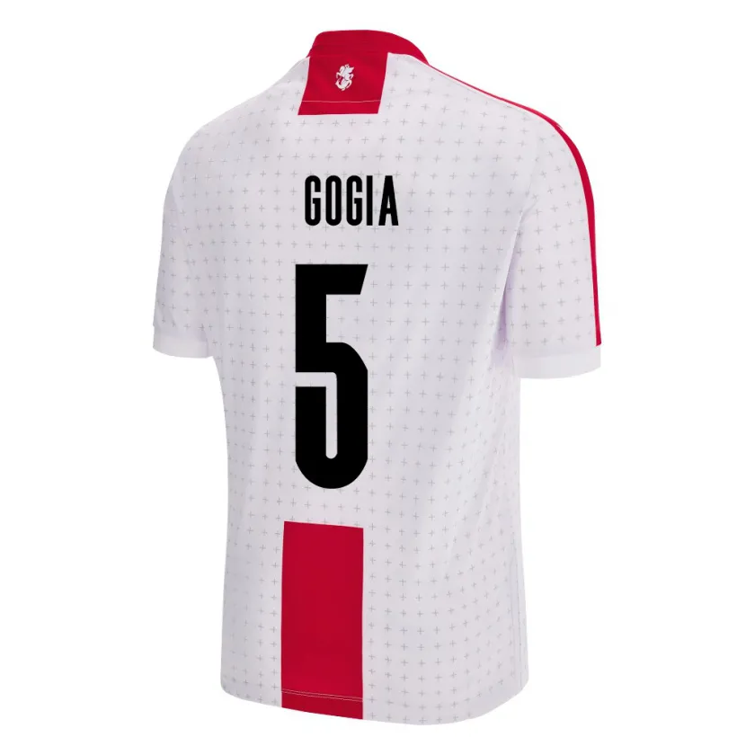 Danxen Kid Georgia Gigi Gogia #5 White Home Jersey 24-26 T-Shirt