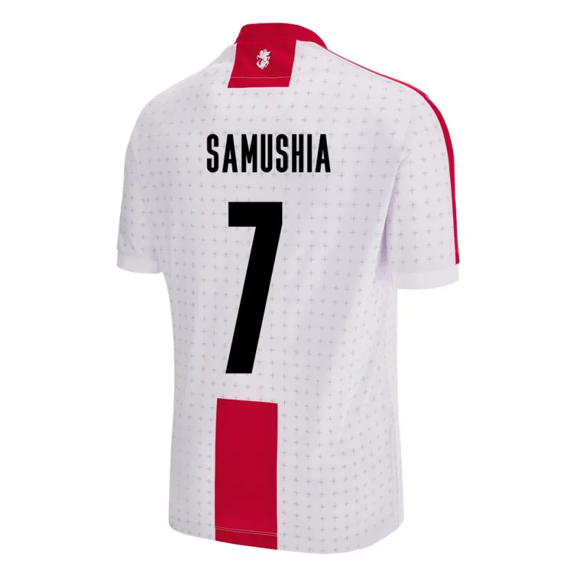 Danxen Kid Georgia Saba Samushia #7 White Home Jersey 24-26 T-Shirt