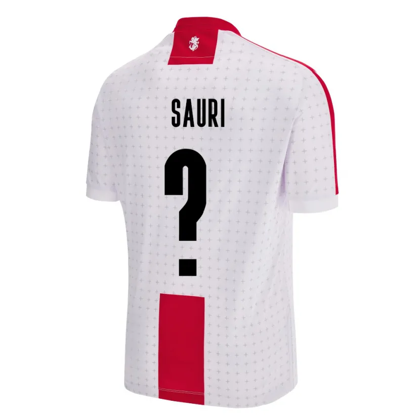 Danxen Kid Georgia Mate Sauri #0 White Home Jersey 24-26 T-Shirt