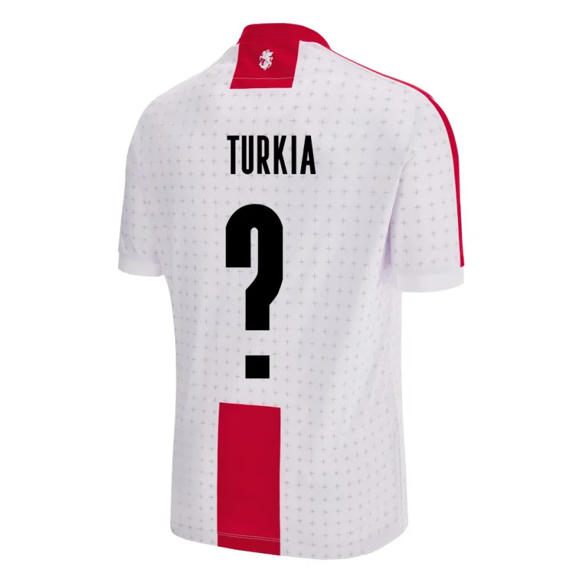 Danxen Kid Georgia Aleksandre Turkia #0 White Home Jersey 24-26 T-Shirt