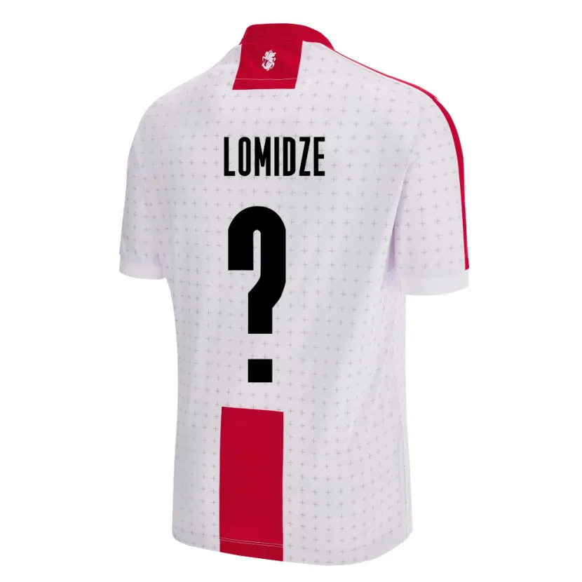 Danxen Kid Georgia Giorgi Lomidze #0 White Home Jersey 24-26 T-Shirt