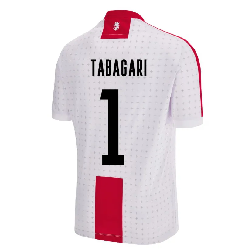 Danxen Kid Georgia Eka Tabagari #1 White Home Jersey 24-26 T-Shirt