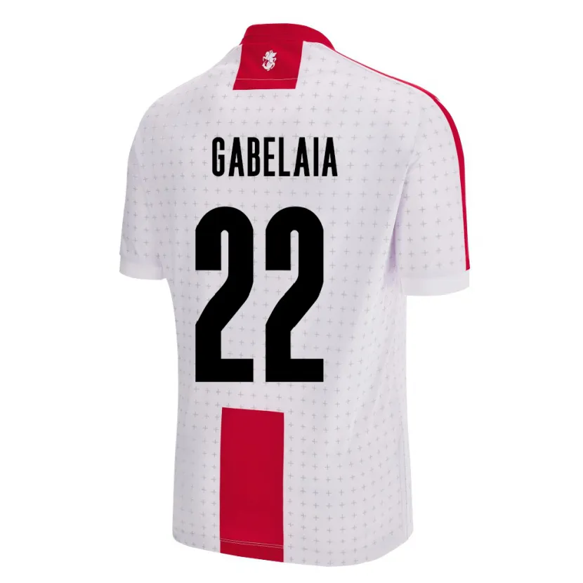 Danxen Kid Georgia Svetalna Gabelaia #22 White Home Jersey 24-26 T-Shirt