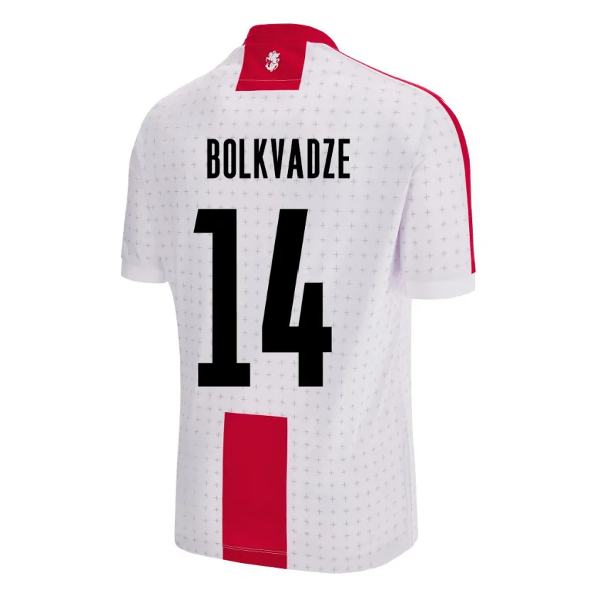 Danxen Kid Georgia Anastasia Bolkvadze #14 White Home Jersey 24-26 T-Shirt