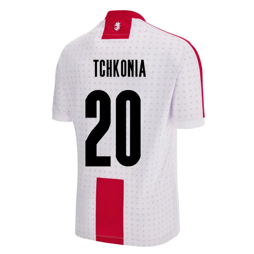 Danxen Kid Georgia Khatia Tchkonia #20 White Home Jersey 24-26 T-Shirt