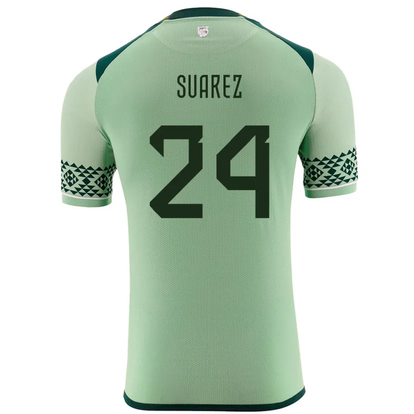 Danxen Kid Bolivia Marcelo Suárez #24 Light Green Home Jersey 24-26 T-Shirt