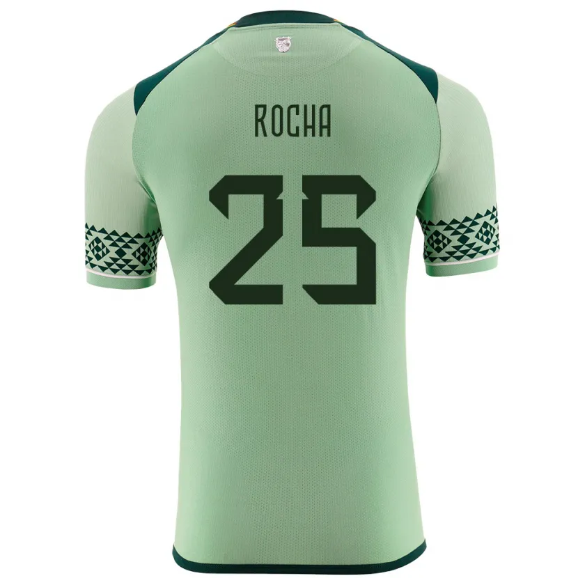 Danxen Kid Bolivia Yomar Rocha #25 Light Green Home Jersey 24-26 T-Shirt