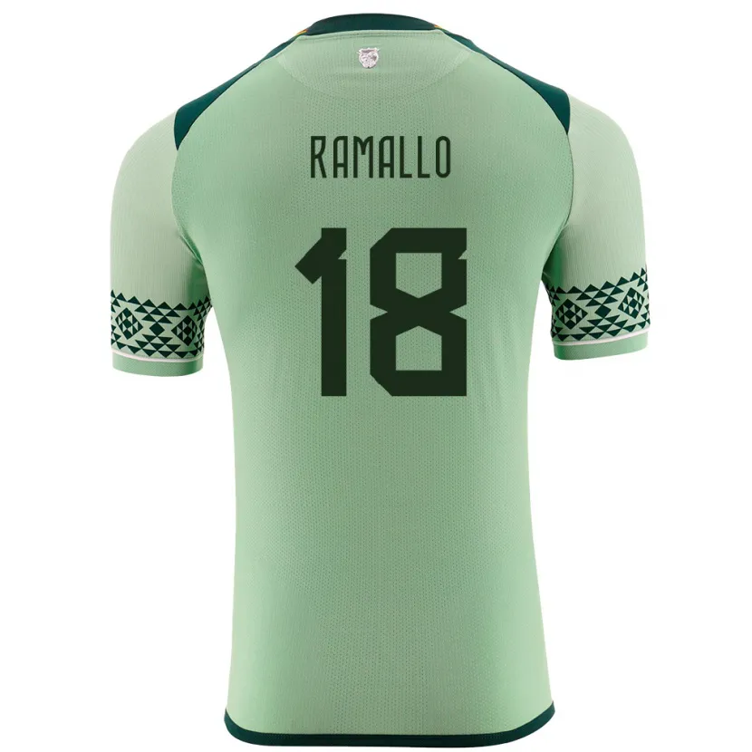 Danxen Kid Bolivia Rodrigo Ramallo #18 Light Green Home Jersey 24-26 T-Shirt