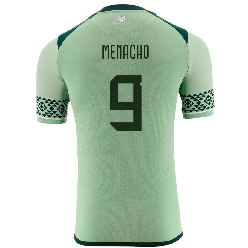 Danxen Kid Bolivia Cesar Menacho #9 Light Green Home Jersey 24-26 T-Shirt