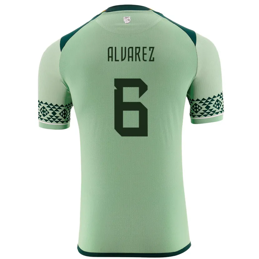 Danxen Kid Bolivia Eduardo Álvarez #6 Light Green Home Jersey 24-26 T-Shirt