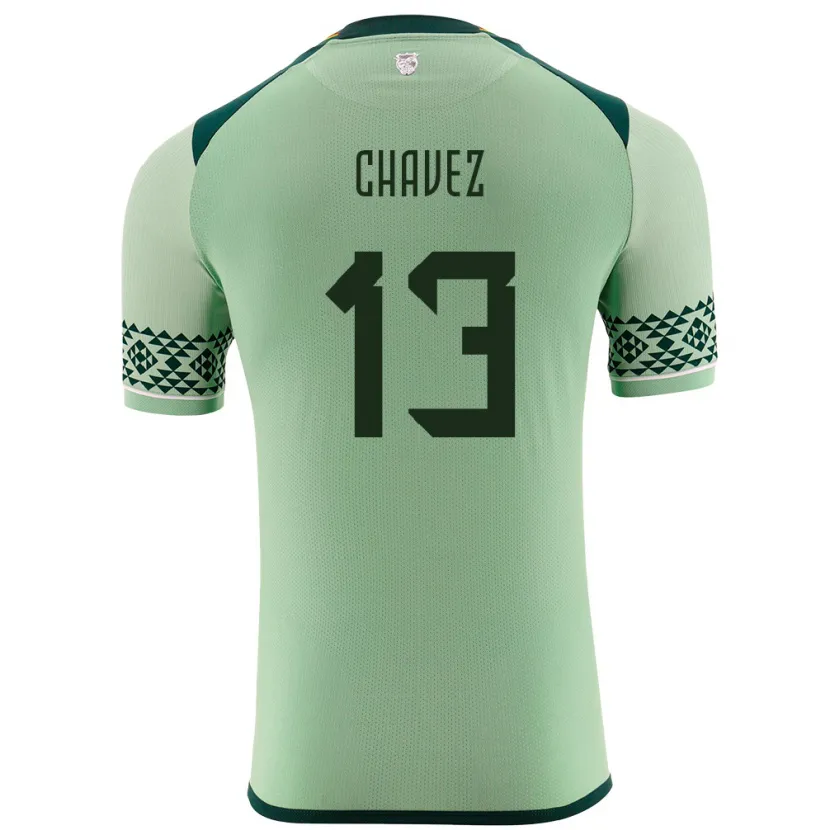 Danxen Kid Bolivia Lucas Chávez #13 Light Green Home Jersey 24-26 T-Shirt