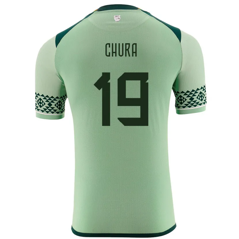 Danxen Kid Bolivia Jeyson Chura #19 Light Green Home Jersey 24-26 T-Shirt