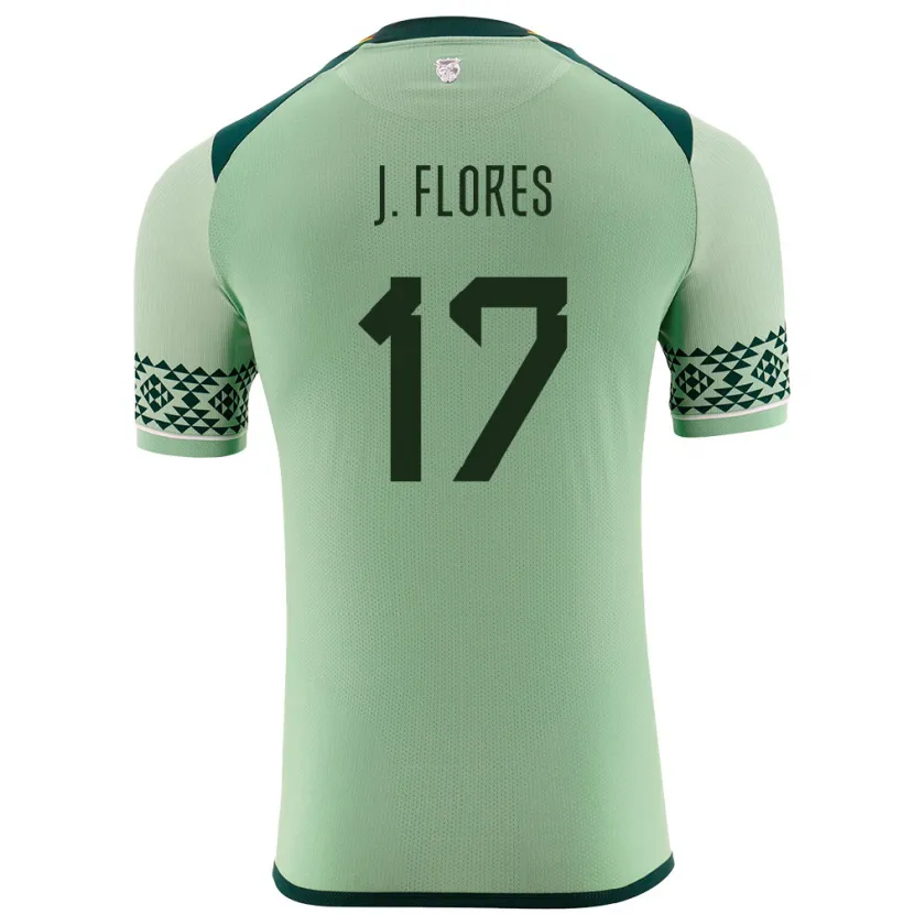 Danxen Kid Bolivia José Flores #17 Light Green Home Jersey 24-26 T-Shirt