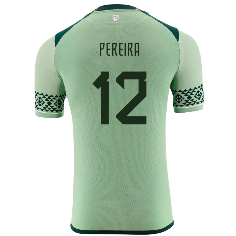 Danxen Kid Bolivia Fabián Pereira #12 Light Green Home Jersey 24-26 T-Shirt