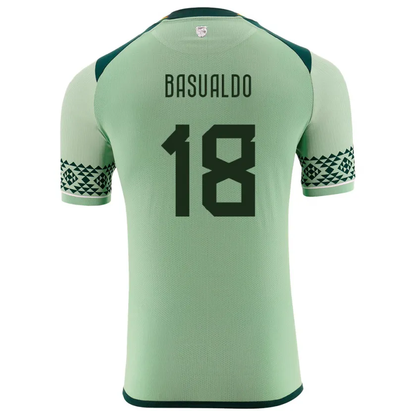 Danxen Kid Bolivia Yoselin Basualdo #18 Light Green Home Jersey 24-26 T-Shirt