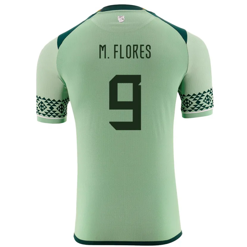 Danxen Kid Bolivia Marlene Flores #9 Light Green Home Jersey 24-26 T-Shirt