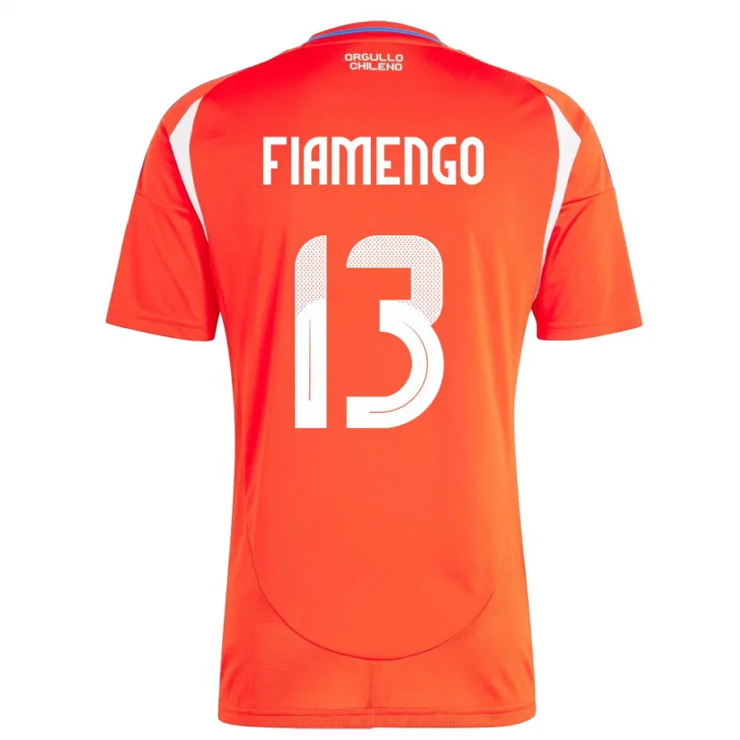 Danxen Kid Chile Darko Fiamengo #13 Red Home Jersey 24-26 T-Shirt