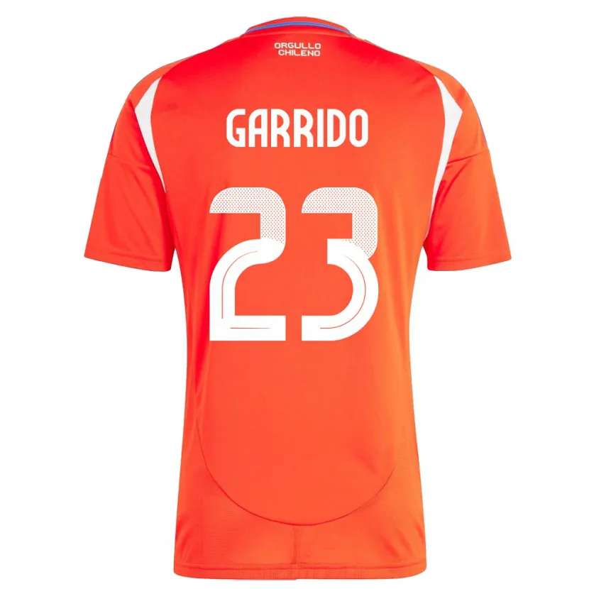 Danxen Kid Chile Pedro Garrido #23 Red Home Jersey 24-26 T-Shirt