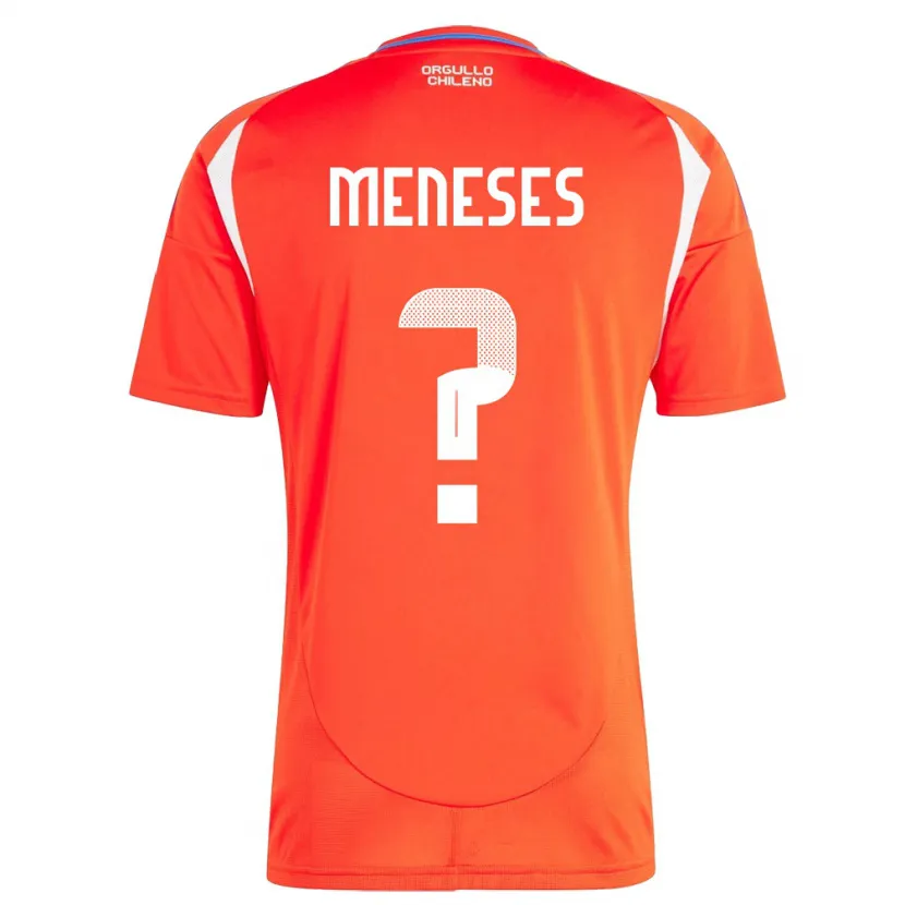 Danxen Kid Chile Joaquín Meneses #0 Red Home Jersey 24-26 T-Shirt