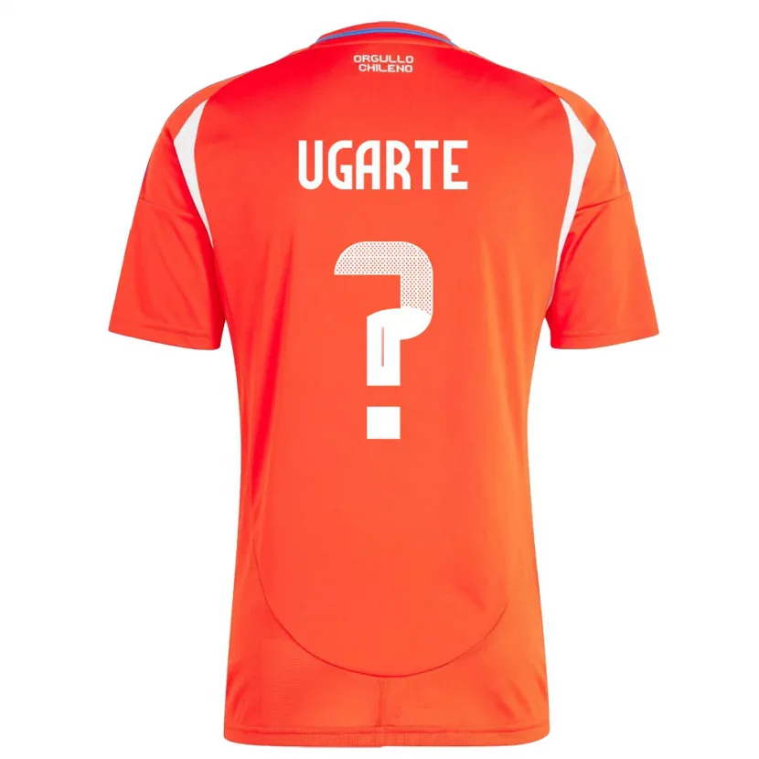 Danxen Kid Chile Pablo Ugarte #0 Red Home Jersey 24-26 T-Shirt