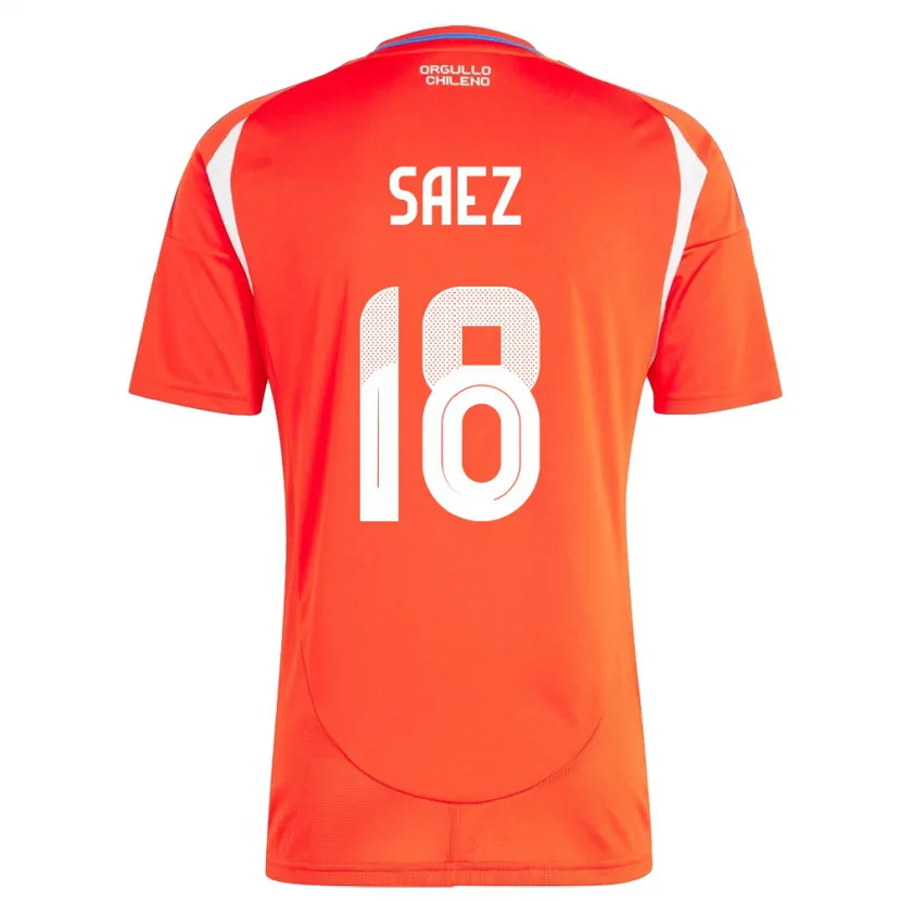 Danxen Kid Chile Camila Sáez #18 Red Home Jersey 24-26 T-Shirt