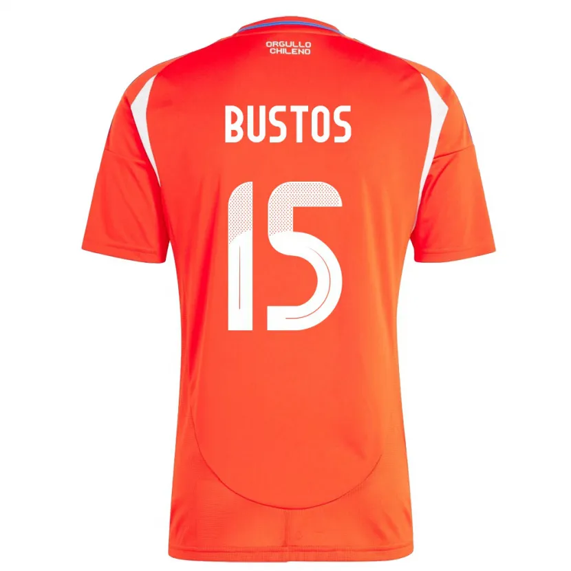 Danxen Kid Chile Melissa Bustos #15 Red Home Jersey 24-26 T-Shirt