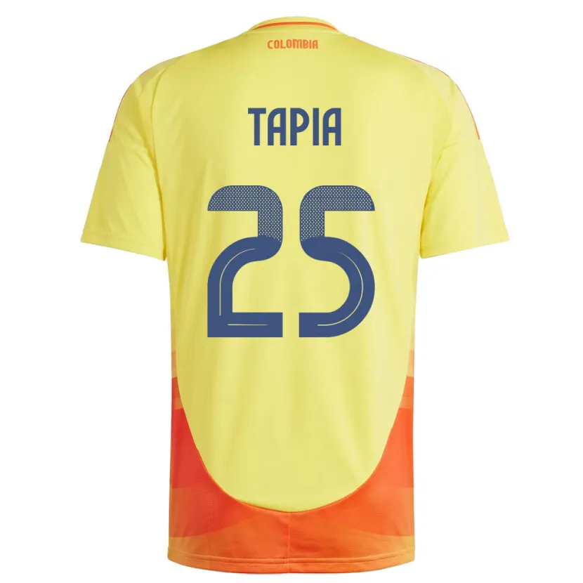 Danxen Kid Colombia Katherine Tapia #25 Yellow Home Jersey 24-26 T-Shirt