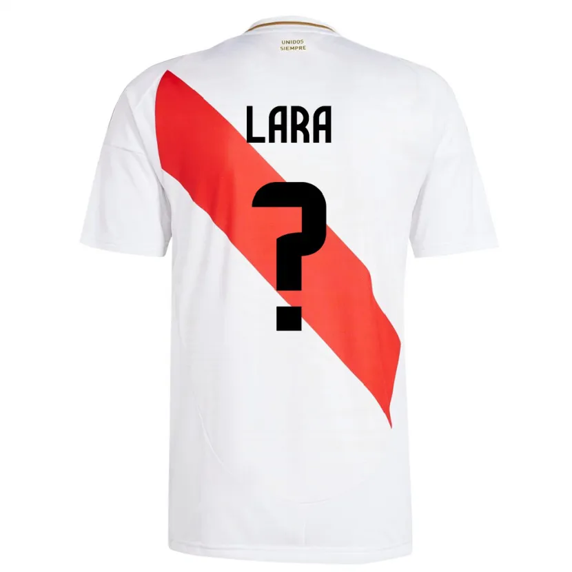 Danxen Kid Peru Jean Lara #0 White Home Jersey 24-26 T-Shirt