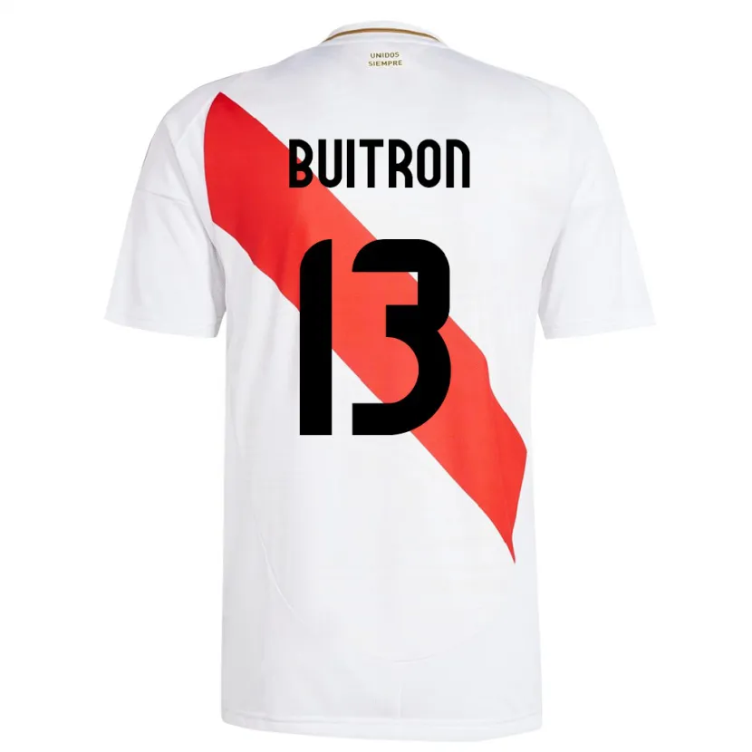 Danxen Kid Peru Alison Buitrón #13 White Home Jersey 24-26 T-Shirt