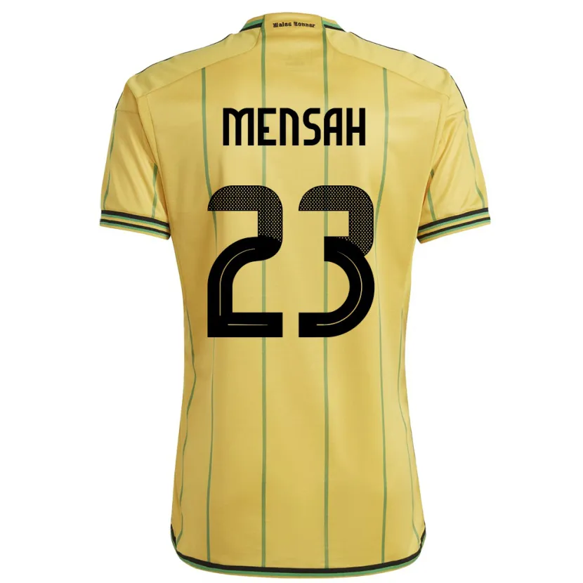 Danxen Kid Jamaica Serena Mensah #23 Yellow Home Jersey 24-26 T-Shirt