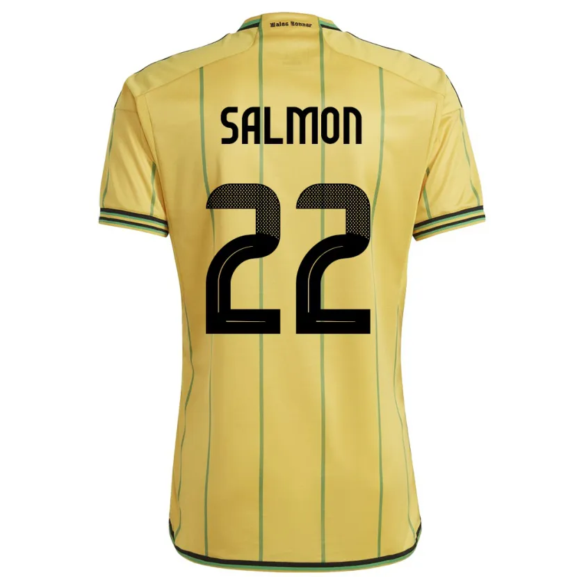 Danxen Kid Jamaica Christina Salmon #22 Yellow Home Jersey 24-26 T-Shirt