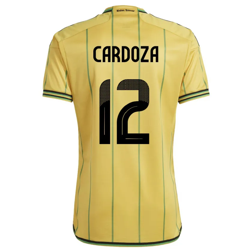 Danxen Kid Jamaica Naya Cardoza #12 Yellow Home Jersey 24-26 T-Shirt