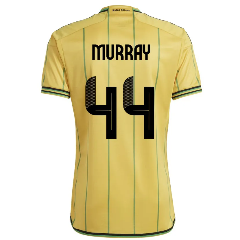 Danxen Kid Jamaica Satara Murray #44 Yellow Home Jersey 24-26 T-Shirt