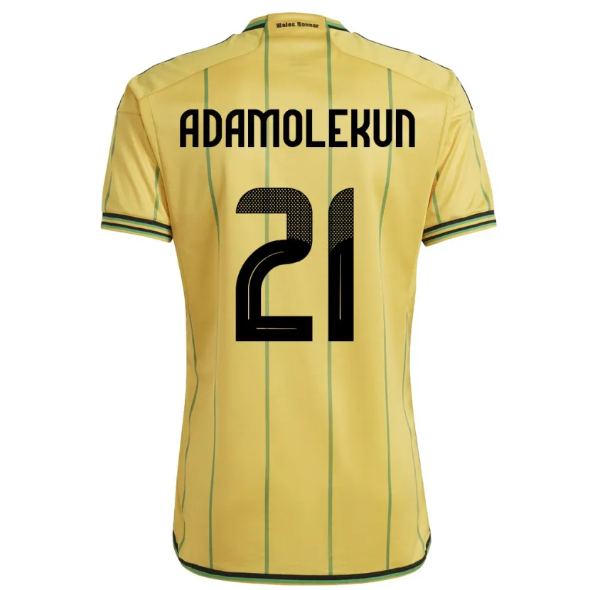 Danxen Kid Jamaica Olufolasade Adamolekun #21 Yellow Home Jersey 24-26 T-Shirt