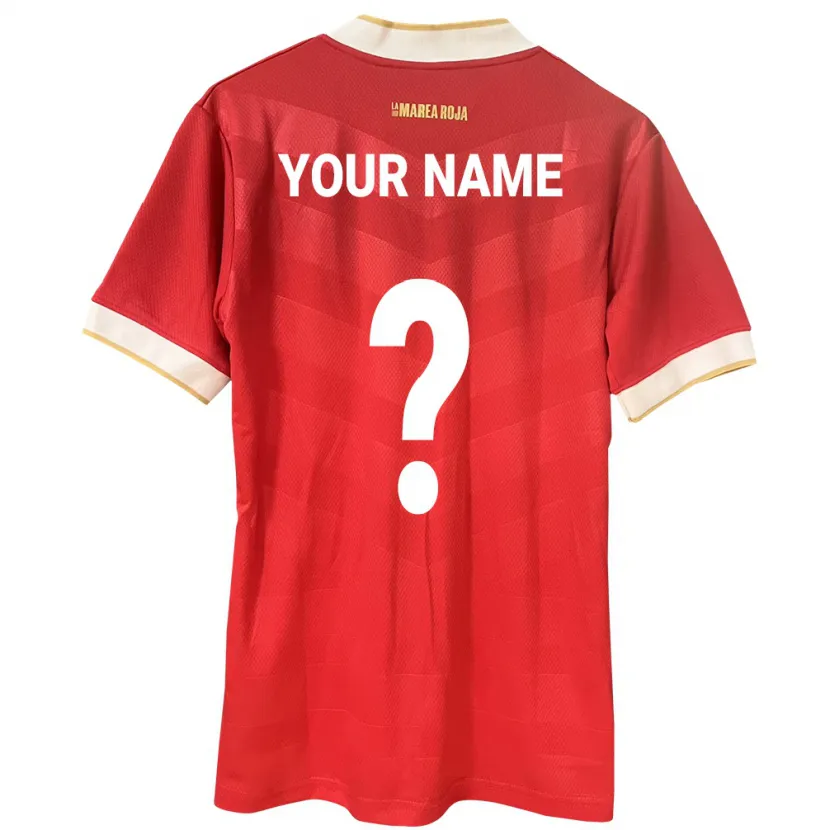 Danxen Kid Panama Your Name #0 Red Home Jersey 24-26 T-Shirt