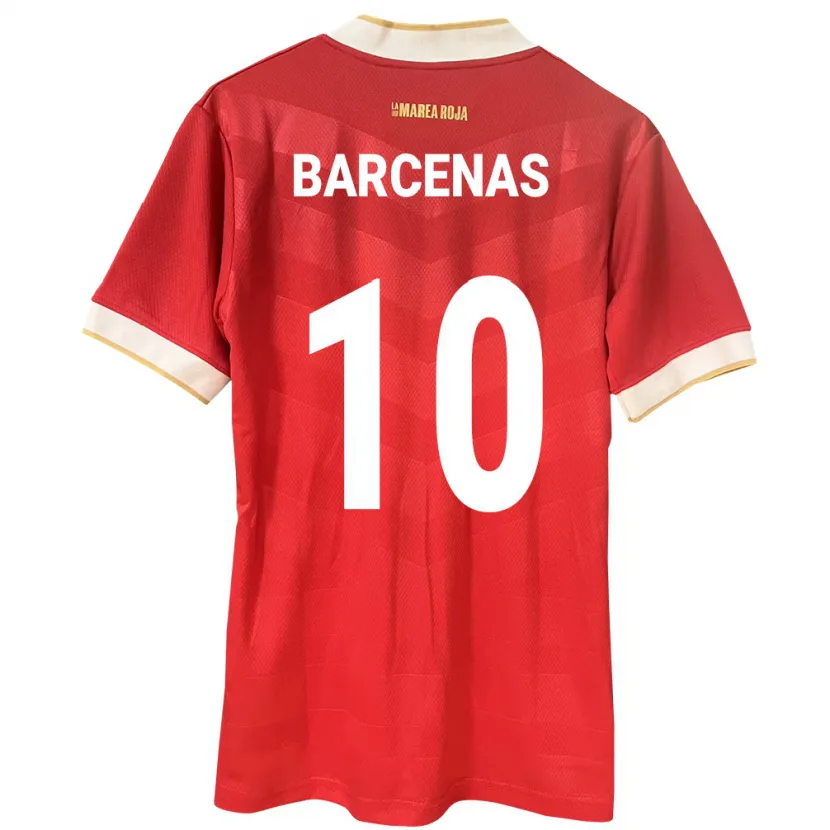 Danxen Kid Panama Yoel Bárcenas #10 Red Home Jersey 24-26 T-Shirt