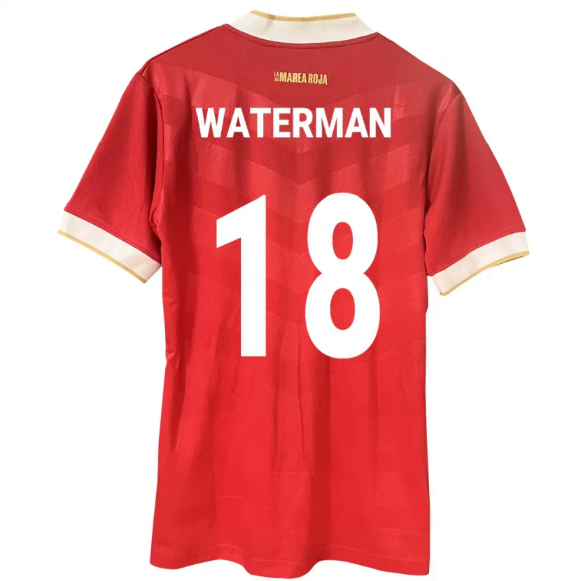 Danxen Kid Panama Cecilio Waterman #18 Red Home Jersey 24-26 T-Shirt