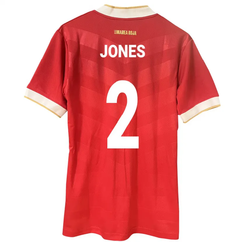 Danxen Kid Panama Joseph Jones #2 Red Home Jersey 24-26 T-Shirt