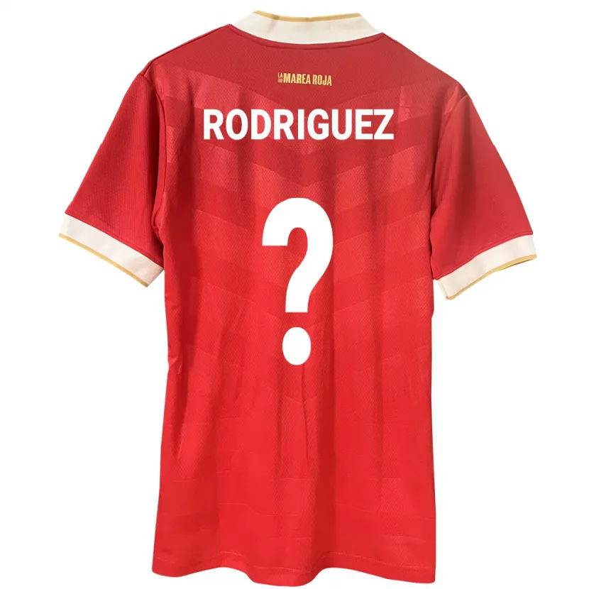 Danxen Kid Panama Julio Rodríguez #0 Red Home Jersey 24-26 T-Shirt