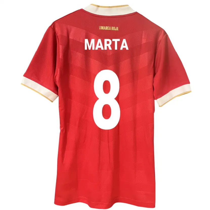 Danxen Kid Panama Aldair Marta #8 Red Home Jersey 24-26 T-Shirt