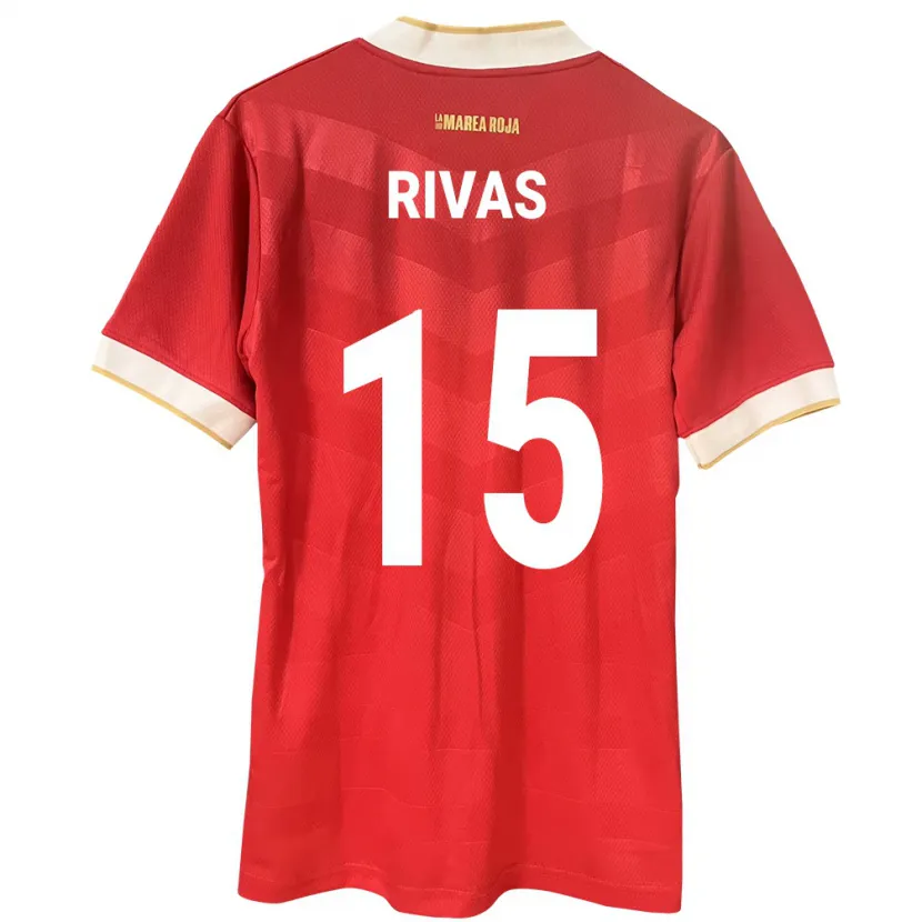 Danxen Kid Panama Karla Rivas #15 Red Home Jersey 24-26 T-Shirt