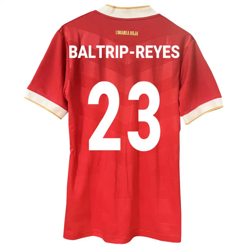 Danxen Kid Panama Carina Baltrip-Reyes #23 Red Home Jersey 24-26 T-Shirt