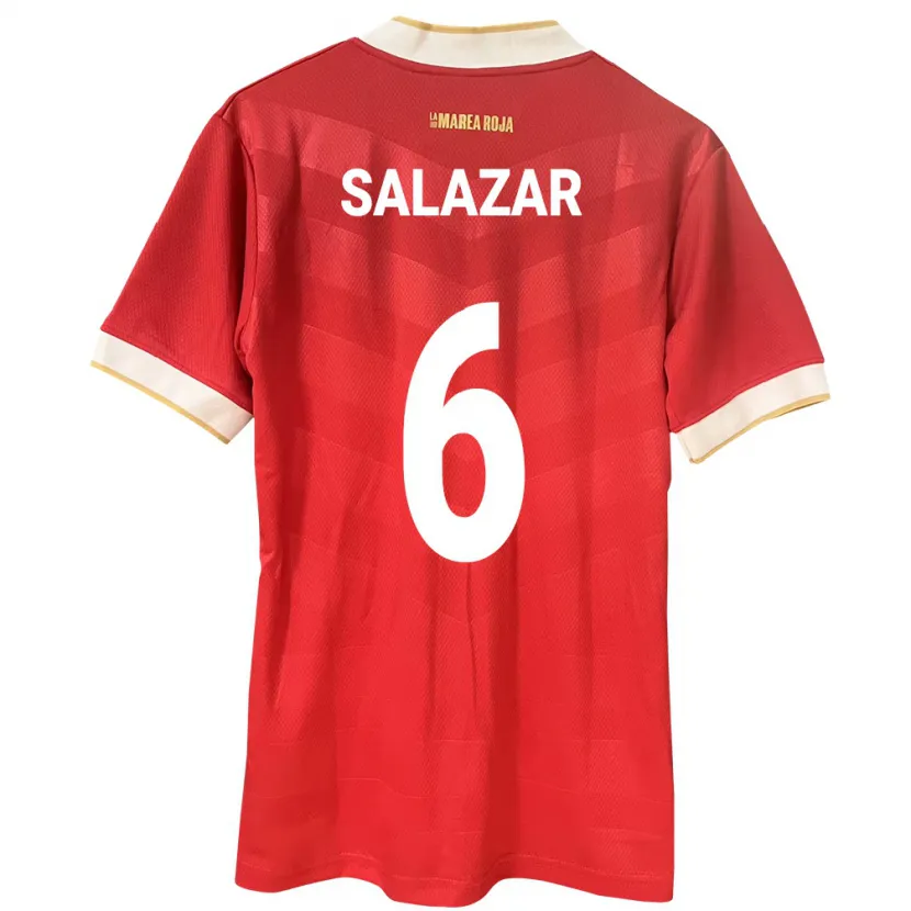 Danxen Kid Panama Deysiré Salazar #6 Red Home Jersey 24-26 T-Shirt