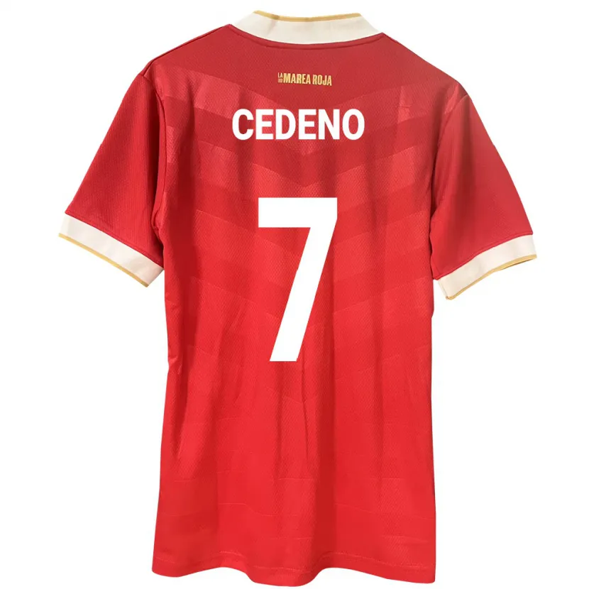 Danxen Kid Panama Emily Cedeño #7 Red Home Jersey 24-26 T-Shirt