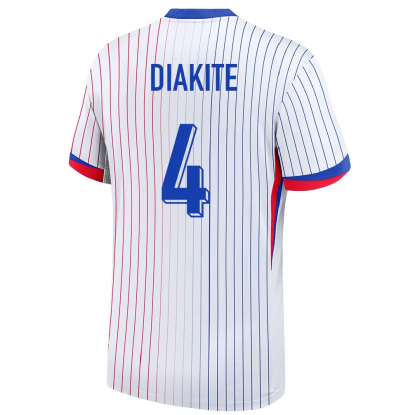 Danxen Kid France Bafode Diakite #4 White Away Jersey 24-26 T-Shirt