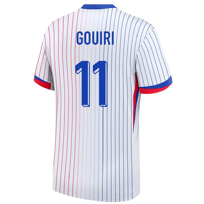 Danxen Kid France Amine Gouiri #11 White Away Jersey 24-26 T-Shirt