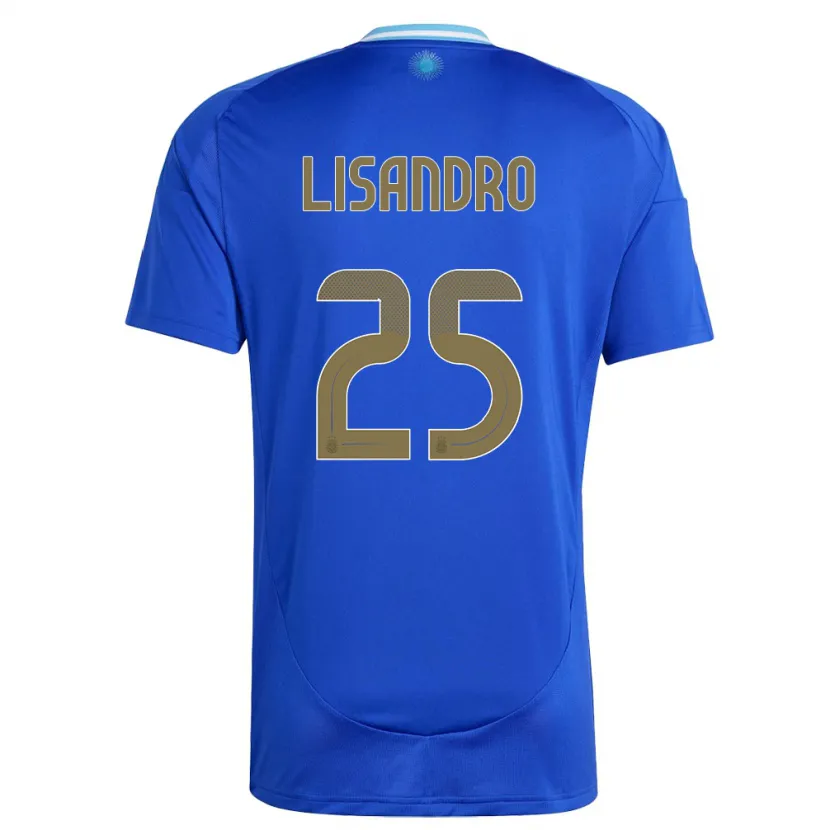 Danxen Kid Argentina Lisandro Martinez #25 Blue Away Jersey 24-26 T-Shirt